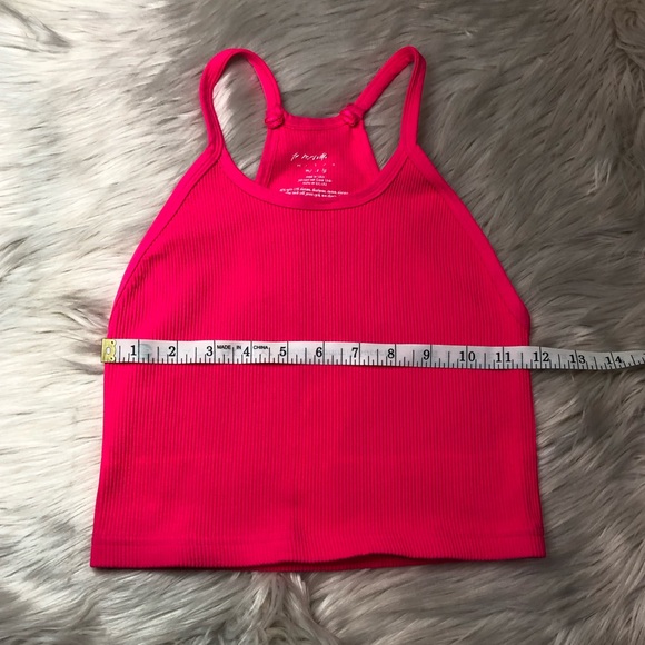 FREE PEOPLE Happiness Runs Crop Top Tank M/L - Picture 6 of 7